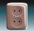 Z�suvka 5512A-2349 R2 dvojn�sobn� kompet bez cloniek �erven� 5512A-2349 R2