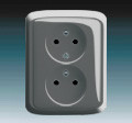 Z�suvka 5512A-2349 S2 dvojn�sobn� kompet bez cloniek dymovo �ed� 5512A-2349 S2
