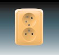 Z�suvka 5513A-C02357 D dvojn�sobn� komplet, nato�en� dutinka be�ov� 5513A-C02357 D