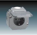Z�suvka 5518-3750 AL. s vie�kom, IP55 5518-3750