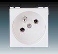 Z�suvka 5525N-C02347 B 45x45, chr�nen� biela 5525N-C02347 B