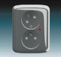 Z�suvka 5593A-C02357 S2 dvojn�sobn� s prep�. ochranou komplet dymovo �ed� 5593A-C02357 S2