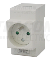 Z�suvka C60-DA na DIN li�tu 230V C60-DA