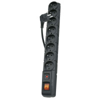 Predlovaka P53899  8Z 1,5M s vypnaom a prepovou ochranou ierna P53899