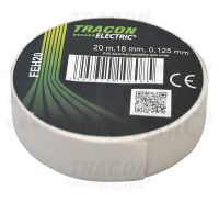 Pska 19/20 izolan biela  PVC FEH20