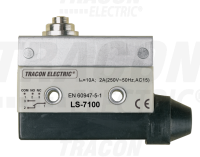 Sp�na� LS7100 koncov� s kr�tkym kovov�m �apom, 1 prep�nac� kontakt LS7100