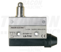 Sp�na� LS7110 koncov� s dlh�m kovov�m �apom, 1 prep�nac� kontakt LS7110