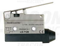 Sp�na� LS7120 koncov� s p�kou, 1 prep�nac� kontakt LS7120
