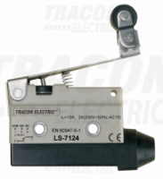 Sp�na� LS7124 koncov� s pred�enou p�kou a ohybnou kladkou, 1 prep�nac� kontakt LS7124