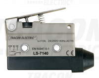 Sp�na� LS7140 koncov� so skr�tenou p�kou, 1 prep�nac� kontakt LS7140