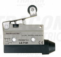 Sp�na� LS7141 koncov� so skr�tenou p�kou a kladkou, 1 prep�nac� kontakt LS7141