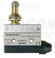 Sp�na� LS7311 koncov� s pozd�nym rota�n�m �apom, mont� do panelu, 1 prep�nac� kontakt LS7311