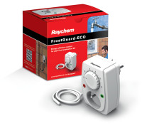 Termostat R-FG-CONT-ECO-EURO 230V do zsuvky,pre ochranu potrubia pred zamrznutm, biely RAYCHEM 1244-011310