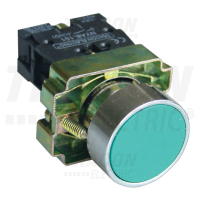 Tla�idlo NYGBA31Z  3A/240V klasick�, zelen�,1xNO sp�n.kontakt, IP42 NYGBA31Z