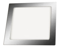 Svietidlo LED30 VEGA-S square Matt Chrme 6W IP20 2800K 30000h WW tepl biela-zapusten tvorec GXDW077