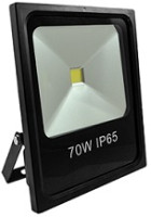 Svietidlo LED 70W reflektor ierny DAISY MCOB IP65 6500K 4200lm studen biela GXDS109
