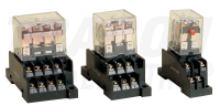 Rel� 240V AC, miniat�rne v�konov�, 10A 230VAC / 28VDC, 3xCO prep.kontakt RL11-240AC