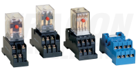 Rel� RM12-12AC miniat�rne 12V AC,3 prep�nacie kontakty RM12-12AC