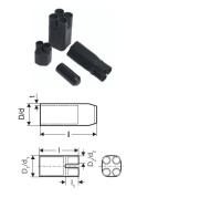 Hlava SKR 4 38/11 (4x4-4x25mm2) rozdeovacia, zmrtiten pre ochranu a izolovanie koncov kblov 8591120124629