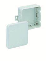 �katu�a Q 12-L rozbo�ovacia IP20, �ed�, pr�zdna, 85x85x37mm, vodi�e zhora IK07 33491201