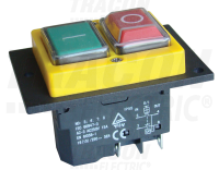 Sp�na� SSTM-2  2-tla�idlov�, z�kladn�, vstavan�, 0-I / ON-OFF, 4PIN, 230VAC, 12A, IP54 SSTM-02