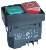 Sp�na� SSTM-3  2-tla�idlov�, miniaturny, vstavan�, 0-I / ON-OFF, 4PIN, 230VAC, 12A, IP54 SSTM-03