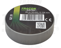 Pska 19/20 izolan-siv  PVC SZ20