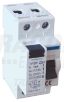 Chr�ni� TFG2-25030 pr�dov� 25A/30mA, 2p, char. A TFG2-25030