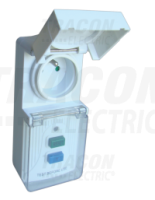 Adapt�r TFGA-4F z�suvkov� s pr�dov�m chr�ni�om, 16A, 250V, 30mA, typ A,  IP44 TFGA-4F