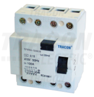 Chr�ni� TFVH4-1000300 pr�dov� 100A/300mA, 4p TFVH4-100300