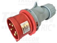 Vidlica TICS-025H spojovacia  400V, 32A, 3P+N+PE s k�blovou prechodkou ,IP44 TICS-025H