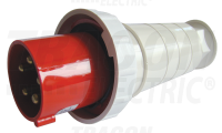 Vidlica TICS-035 spojovacia  400V, 63A, 3P+N+PE, s k�blovou prechodkou a zv��en�m kryt�m, IP67 TICS-035