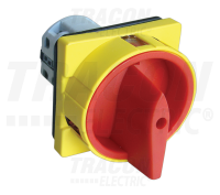 Sp�na� TKFL-25 va�kov�, 4p,25A/400V, uzam. visiacim z�mkom, �lto-�erven� TKFL-25