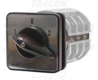 Sp�na� TKV-256/3T65  va�kov�, 2x3p, 25A 400V, 1-0-2, 60�, v krabici, IP65 TKV-256/3T65