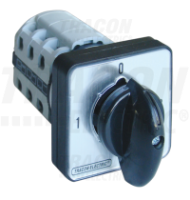 Sp�na� TKV-209/4 va�kov�, 2x4p,20A/400V, so stred.pol. 0, 90� TKV-209/4