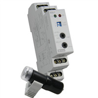 Sp�na� SOU-1/230V+senzor SKS-100 s�mrakov� s �idlom 1-50000lx, v�stup 1x16A prep�nac� 8595188175517