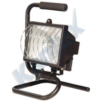 Svietidlo ELIOT ZW3-L500P-B 500W-B R7s IP54 halognov prenosn reflektor ierny 00620