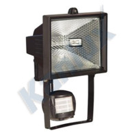 Svietidlo JEN CE-82PX-B 500W R7s IP44 halognov reflektor ierny + senzor 00657