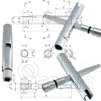 K 6-14 kombi univerzlny ocel/zinok v..3015 01.041