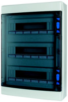 Rozvdza IKA-3/54-ST-UV 54 modulov na omietku IP65 pre vonkajie pouitie, priehadn dvere, 3 rady 174195
