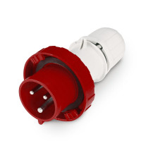 Vidlica 218.12536  OPTIMA spojovacia 400V, 125A, 3P+PE, s kbl. prechodkou a zvenm krytm, IP67 218.12536