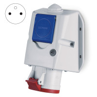 Z�suvka COMBI 3P+E 32A IP54 6h /FRANCUZ 513.3256-FF