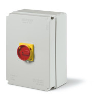 Sp�na� ISOLATOR 0-1 125A 3P IP65 plast 308x228x128mm EM nad omietku 590.EM12503