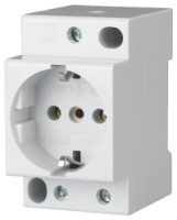 Z�suvka Z-SD230  na DIN li�tu, Schuko 266875
