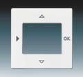 Kryt 6435-507 �asov�ho ovl�da�a a termostatu biely 2CKA006430A0352